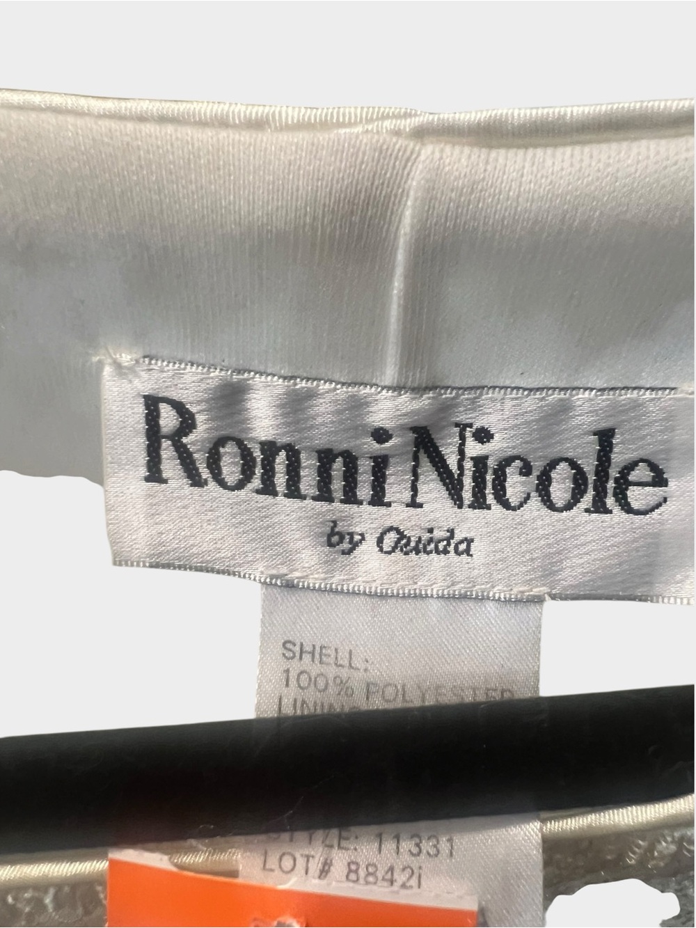 Ronni Nicole by Ouida Ivory Floral Lace Maxi Dress Size 18 Formal - Picture 8 of 12